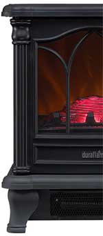 Inexpensive, Compact (Yet Powerful) Electric Stove Fireplace Made by Duraflame
