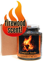 Firewood Candle