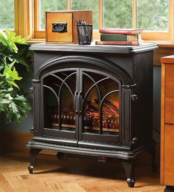 Plow and Hearth Portable Electric Fireplace